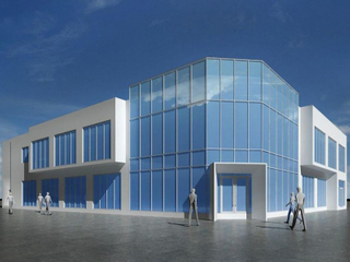 Edificio prefabricado de sala de exposición comercial