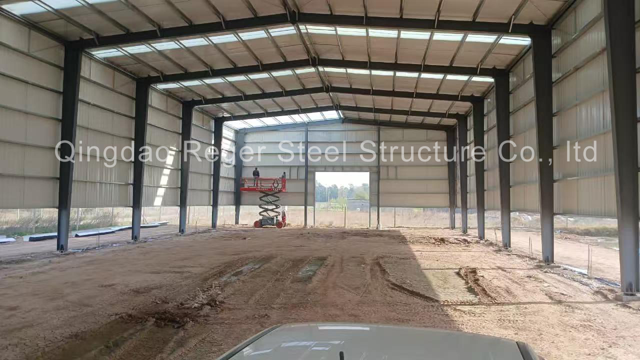 Almacén de estructura de acero de 1000 m2 en Argentina 