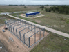 Almacén de estructura de acero de 1000 m2 en Argentina 