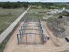 Almacén de estructura de acero de 1000 m2 en Argentina 