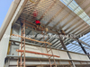 Hangar de taller de estructura de acero de Senegal para hacer ladrillos
