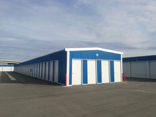 Pequeños edificios prefabricados de almacenes metálicos